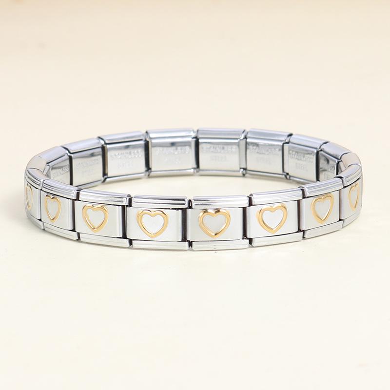 European Italian Style Modular Bracelet for Men and Women - Fashionable and Creative Accessory