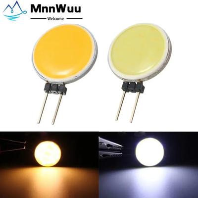 DC 12V G4 LED Chip COB Lampadina 5W 7W Led Matrix Light Bianco freddo Bianco caldo Bianco HeadLighting Sostituisci la lampada da parete da scrivania alogena