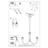Piccolo Chandelier 5 Black