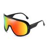 Mirror Shield Visor Mask Sunglasses Women Men  Oversized Windproof Glasses One Peice Big Frame Goggles Shades Sport Uv400