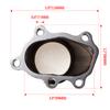 Turbocharger Turbo Down Pipe 5 Bolt to 2.5"/ 63mm V band Flange Adapter For GT25 GT28 T25 T28 RS-BOV085