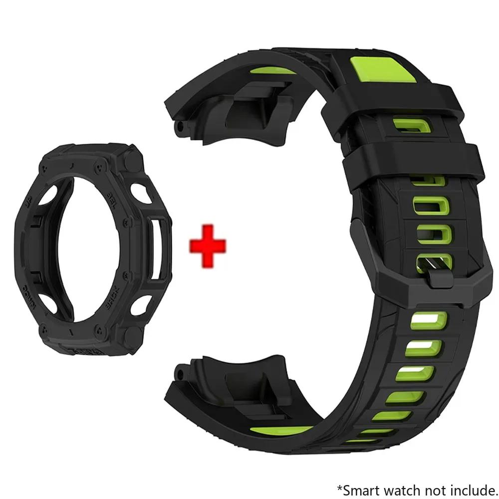 Silikonový řemínek a pouzdro pro chytré hodinky Huami Amazfit T-REX 3 Řemínek Náramek T-Rex3 Sportovní náramek Náramek na zápěstí S nástrojem