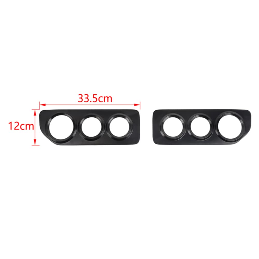 YOCTM Tail Lamp Covers for Suzuki Jimny JB64/JB74 (2019-2024), Black