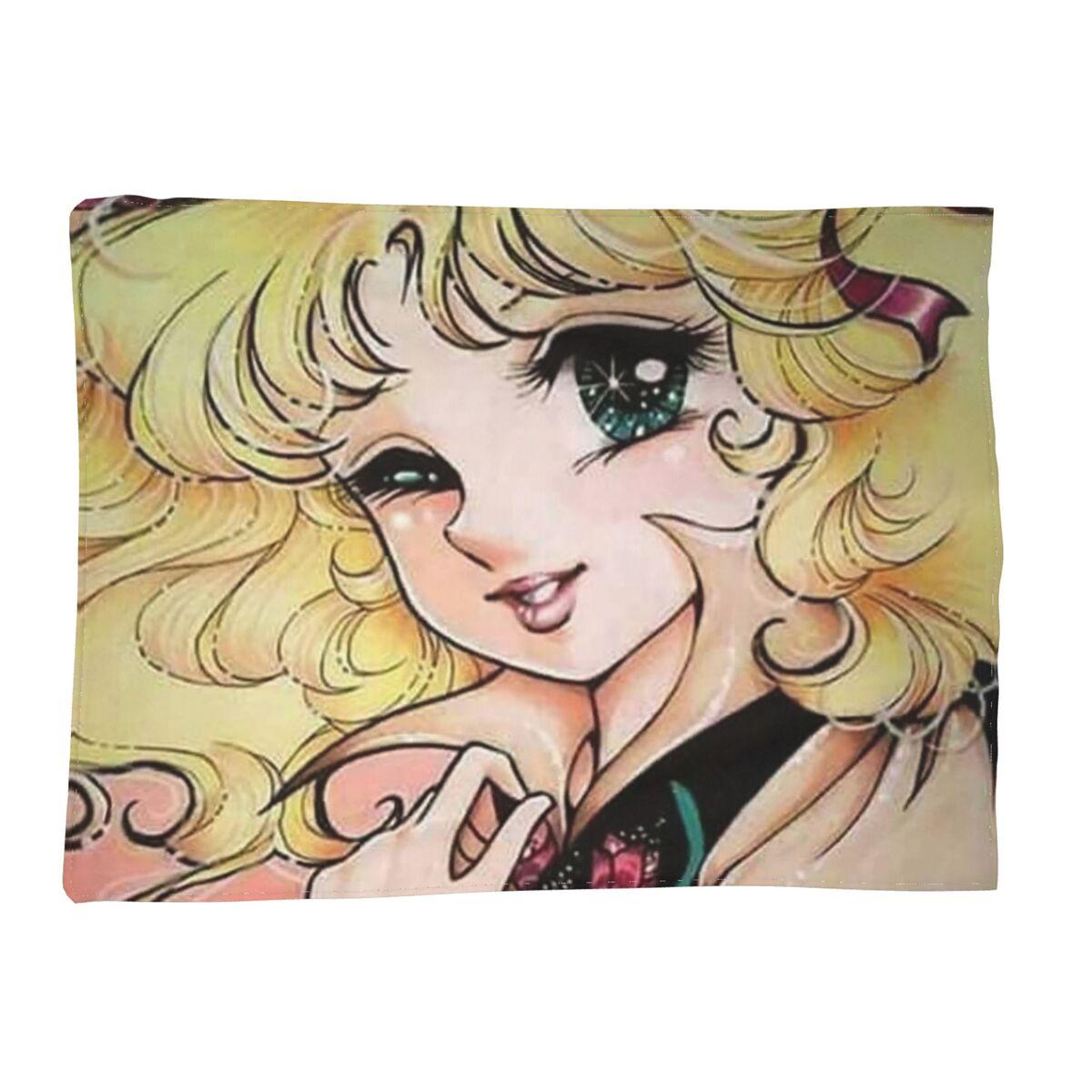 

Candy Candy Anime Manga Blanket Soft Warm Flannel Throw Blanket Cover for Bed Living room Picnic Travel Home Sofa 80x120cm