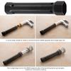 Ergonomic Design Socket Wrench M34-M40 Pipe Wrench for Easy Plumbing and Assembly Tasks DIY Plumbing Tool  for Repair