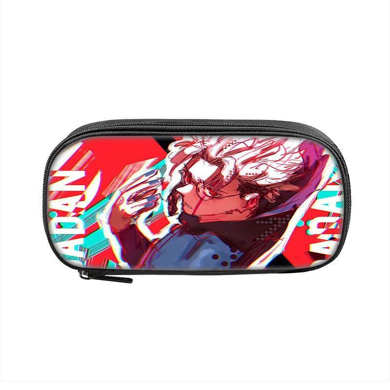 Dandadan Pencil Case With Polyester Material For Students And Kids