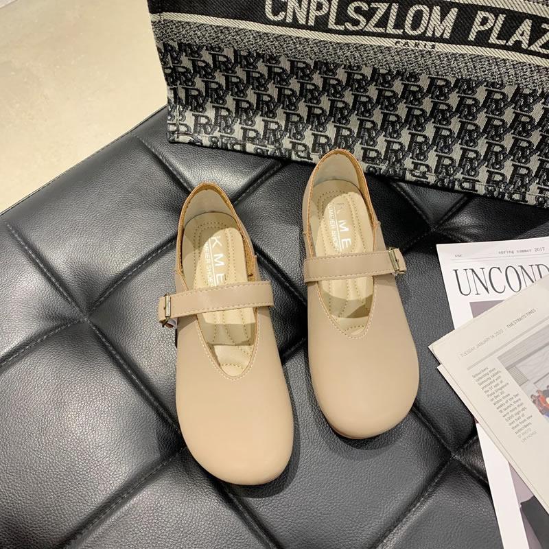 

Чистая ручная работа, кожа головы, удобная мягкая кожа, национальный стиль, мягкая подошва, женские туфли на плоской подошве с пряжкой 37