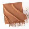 Solid Color, Maillard, Scarf, Ladies', Scarf, Warm Shawl Sunshade and Dust Prevention