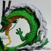 21cm Dragon Ball Animation Character Dragon-shaped Hand-made Wukong Statue Collection Model Decorative Toy Gift PVC and Round Sensory Durable Bouncy