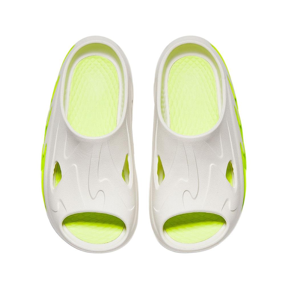 Anta C37 Thick Sole Comfortable EVA Non-Slip Slide Sandals Men sandals Ivory-White 912628507-3