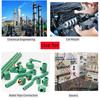 530Pcs F12-NBR R134a-HNBR A/C Rubber O-Ring Car Auto Vehicle Repair Air Conditioning Compressor Seals Assortment Kit 18 Sizes