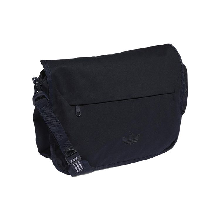 Adidas Originals Casual Sports Cotton Twill Messenger Bag Unisex bags Legendary-Ink-Blue IB9181