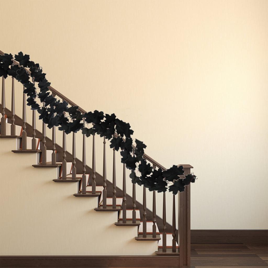 175 cm plante artificiale de interior frunze de arțar artificiale flori de mătase festival alb ghirlanda agățată artar viță de vie decorare pentru nunta decorațiuni de nuntă