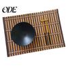 Natural Bamboo Table Mats Woven Placemat Retangle Shape Thickened Heat-Resistant Oil-Resistant Non-Slip Place Settings Parties Weddings Banquets