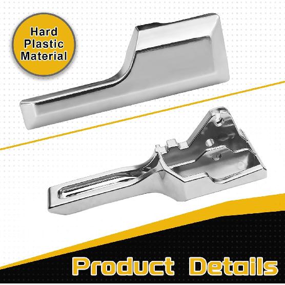 Interior Door Handle Driver Right Side Compatible with Ford Expedition 2007-2015 Lincoln Navigator 2007-2013 Replace 8L1Z7821818A