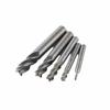 7/10Pcs 4-Flute Spiral End Mill Set High-Speed Steel CNC Milling Tools  Wood Steel Milling