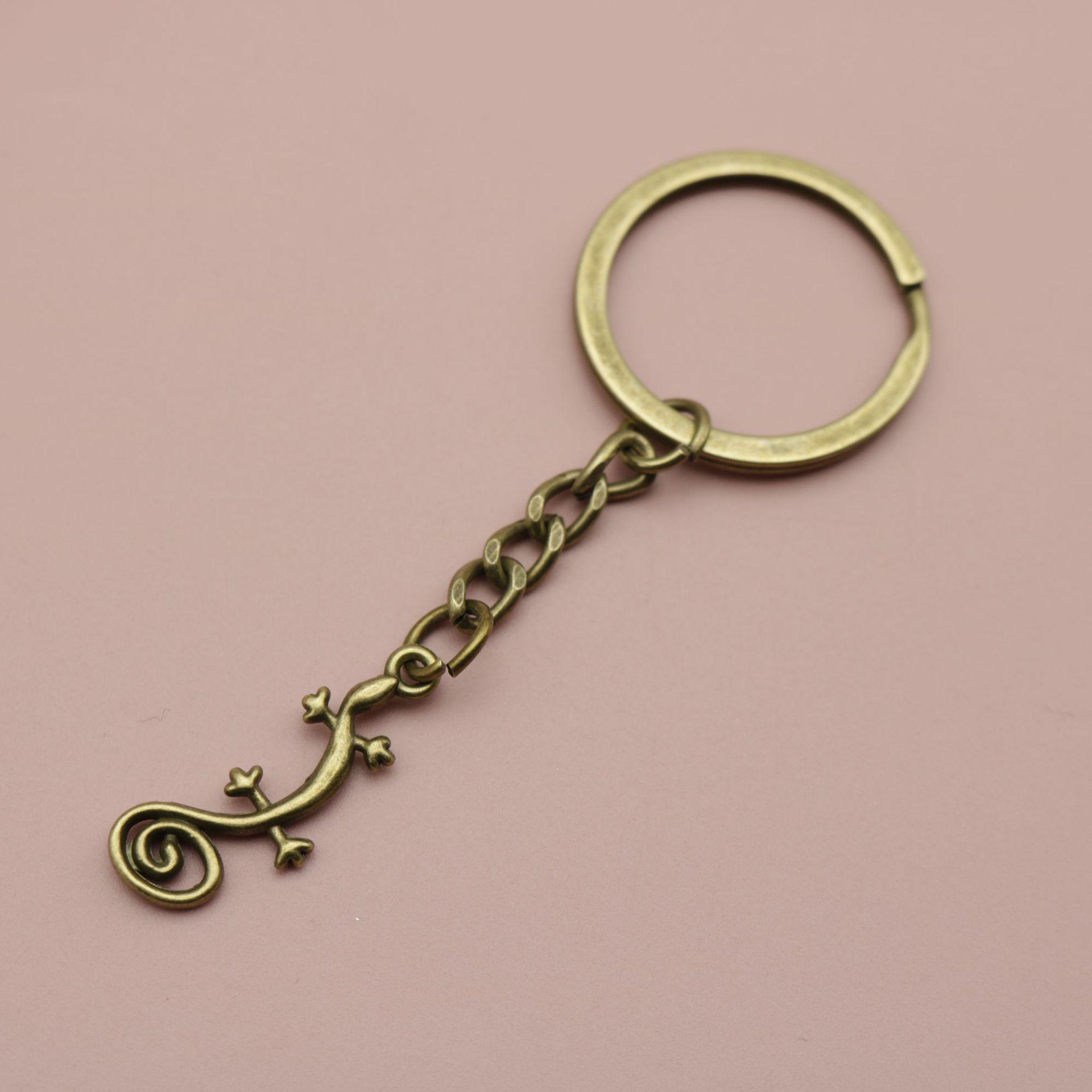Temu Xiyin Gecko Keychain Jewelry - Simple Pendant Design
