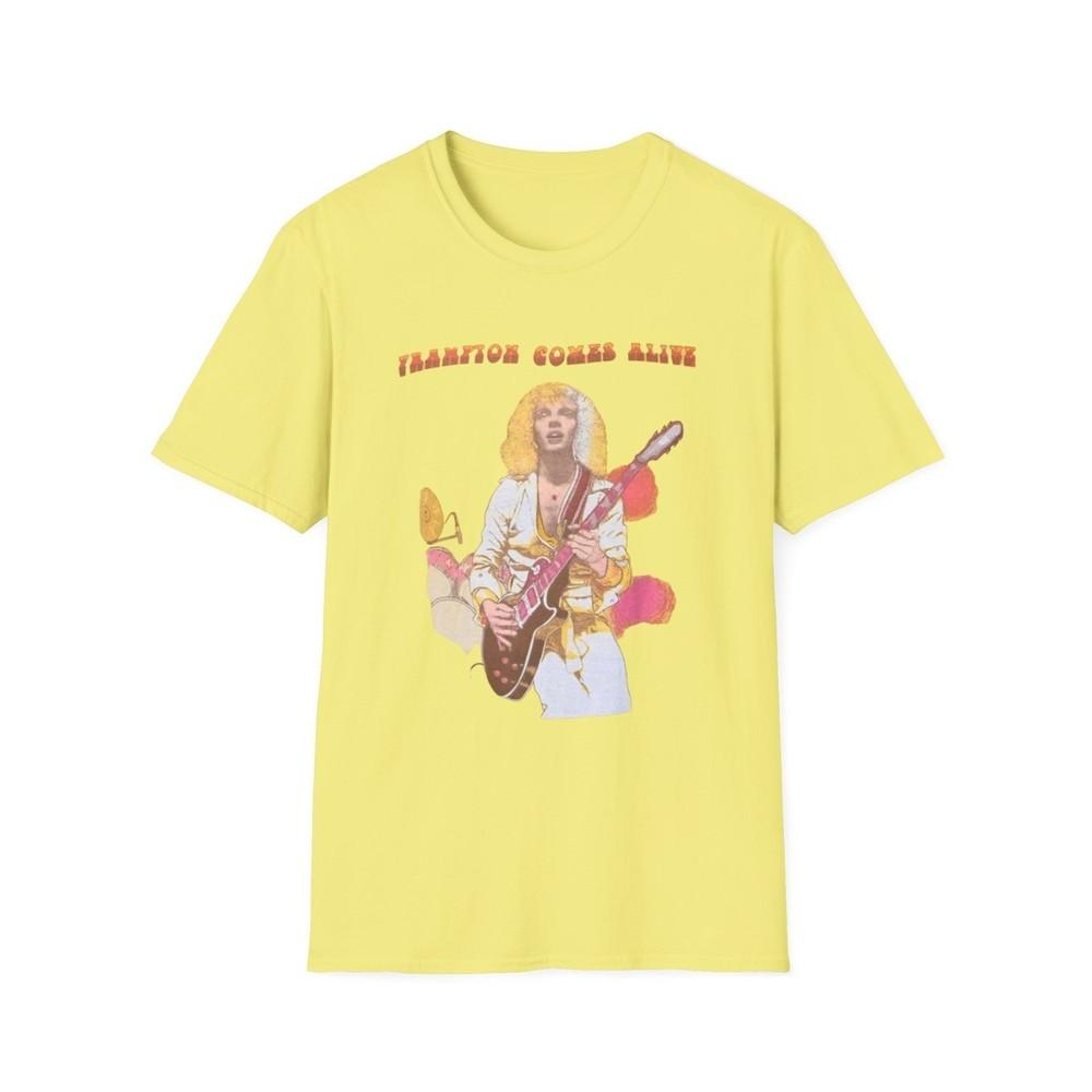 Peter Frampton Comes Alive! Graphic Tee; Vintage Style Rock Unisex T-Shirt XL