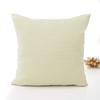 YunJeude Cushion Covers, 45x45cm, Cute, Double-Sided, Soft, Nordic, Cute, Stylish, Checkered and Geometric Patterns, Set of 4 (45x45cm, Light Green)