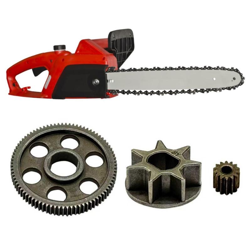 Large Gear for 4inch 6inch 8inch Small Electric Chainsaw Single Hand Chainsaw Felling Sawing Lawnmower Accessories
