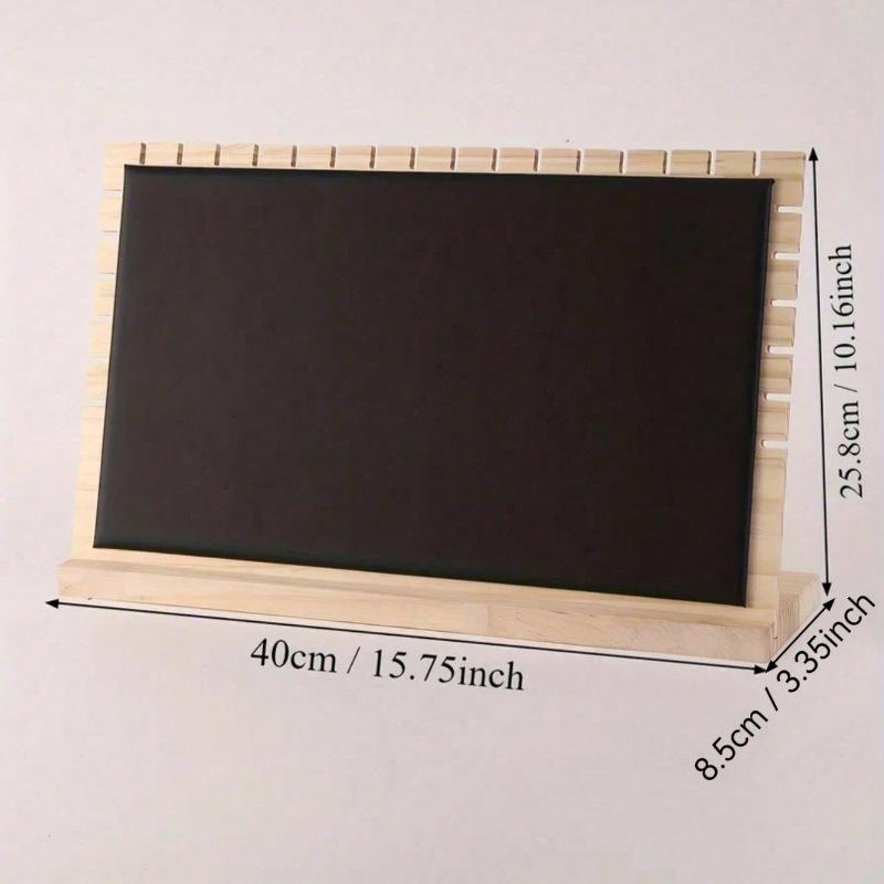 Creative Solid Wooden Jewelry Display Frame Fashion Necklace Holder Pendant Support Stand for Jewelry Showcasing