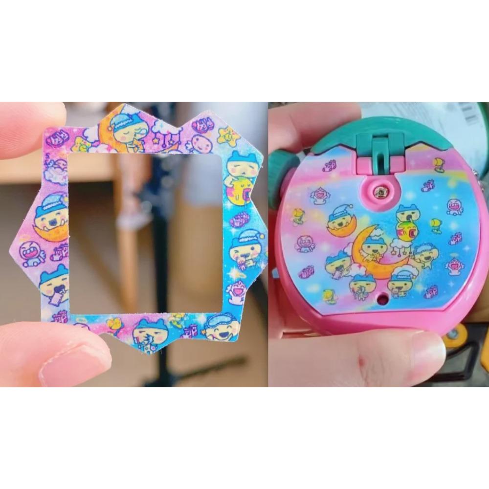 IN STOCK Cannot Be Past Dynamic Lenticular Tamagotchi Paradise Cartoon Characters Diy Handmade Panel Paper And Backboard Paper