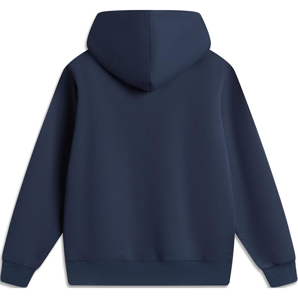 Li Ning Badfive Casual Loose Sweatshirt Men tops Deep-Navy-Blue AWDU263-6