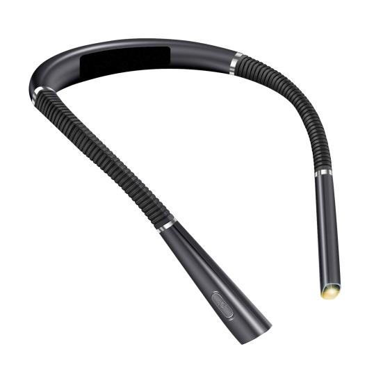 

LED Neck Reading Light Book Lamp Dimmable Rechargeable Flexible Soft Lightweight Hands-Free LED Reading Lamp чёрный