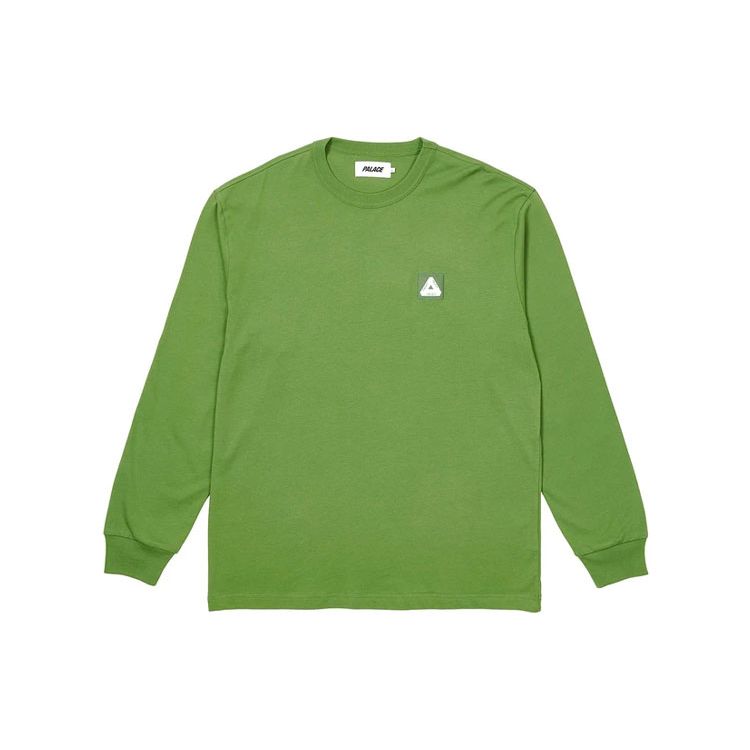 

Толстовка с круглым вырезом с логотипом Palace, топы унисекс, зеленая P20LS013 L