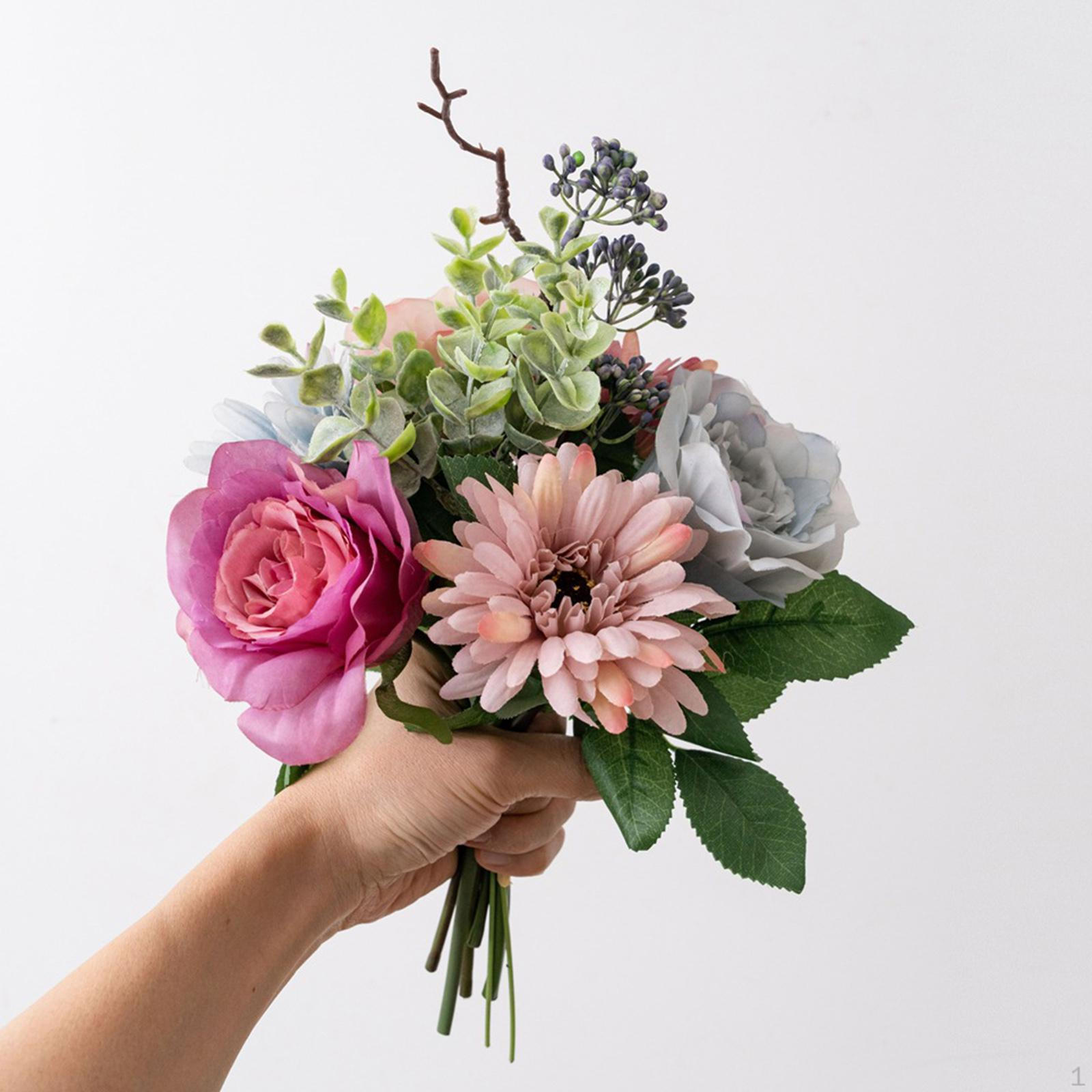 

Artificial Flower Bouquet for Home Decor And Special Occasions 23x35cm