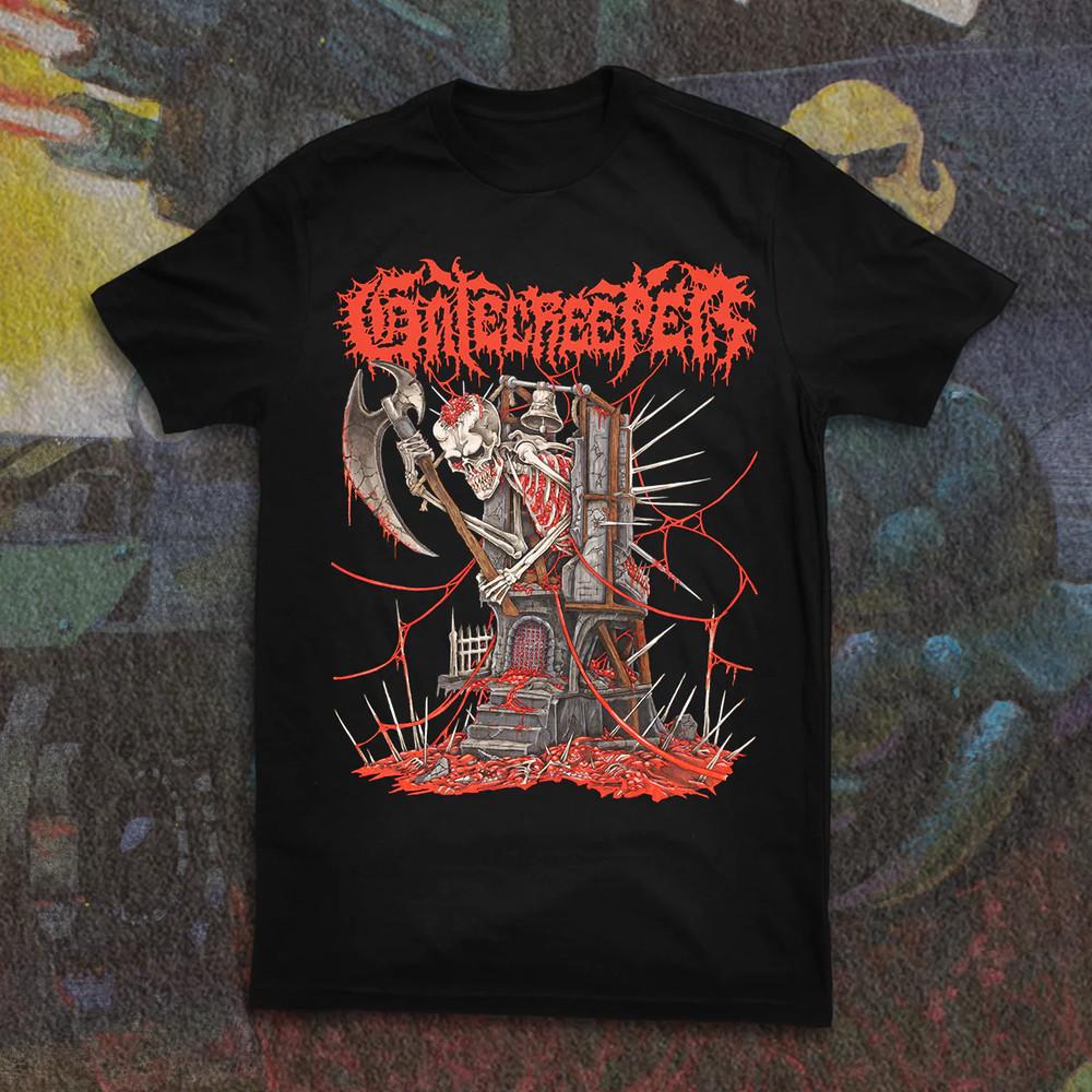 Редкий! Футболка GATECREEPER GUTS TOWER Унисекс S-5XL IM0765 Унисекс Футболка XXXXL