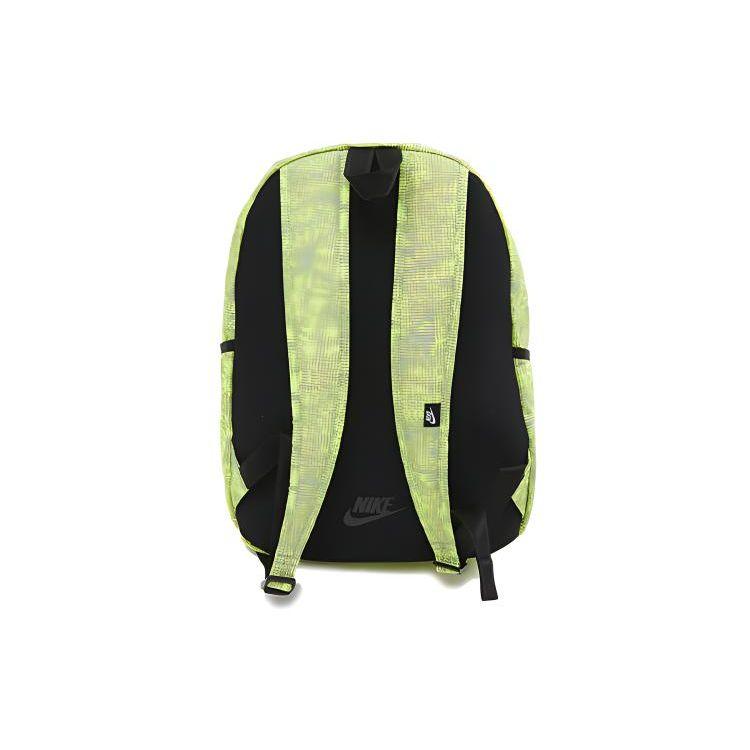 Nike All Access Soleday Backpack Lightweight Casual Sports Student Zipper Closure Polyester Unisex Backpack Light-Green BA5231-012