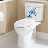 Glow In The Dark Dolphin Toilet Stickers, Waterproof PVC Bathroom Wall Decals, Self-Adhesive Kids Toilet Seat Decor, Removable Luminous Bathroom
