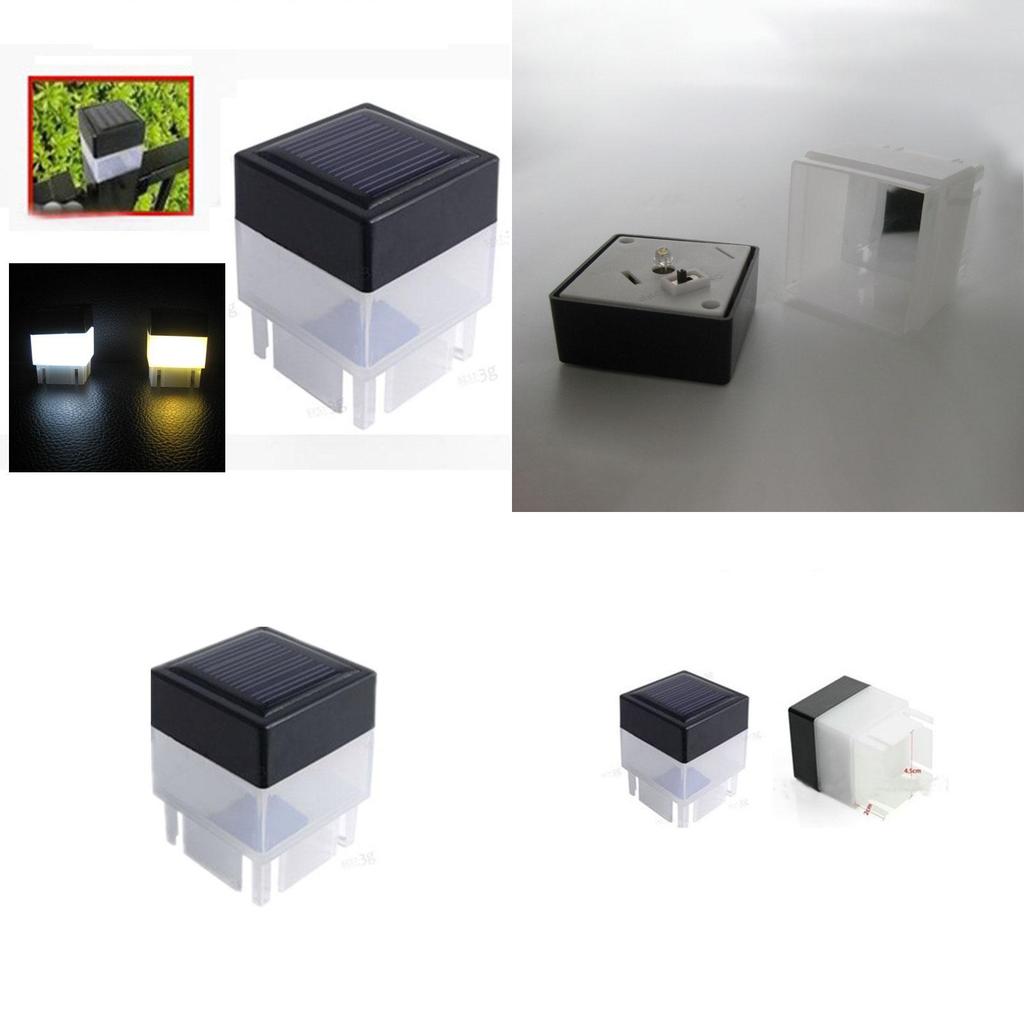 Versatile Solar Power Fence Post Led Cap Light Featuring Timeless Design For Outdoor Spaces