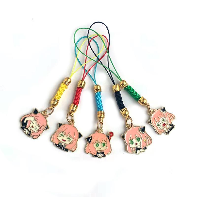 

Spy X Family One Piece Sailor Moon Cartoon Keychain Pendant Phone Strap Couple Bag Accessories Anime Key Ring Charm Gift For