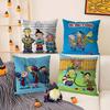 E-Ed Edd N Eddy Pillow Case Home Dorm Chair Back Short Plush Double-Sided Printing Office Nap Time Cushion Cover