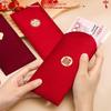 6Pcs/Pack Chinese Red Envelope  Year Spring Festival Children Lucky Money Envelopes Birthday Marry Red Packet Gift Red Bag