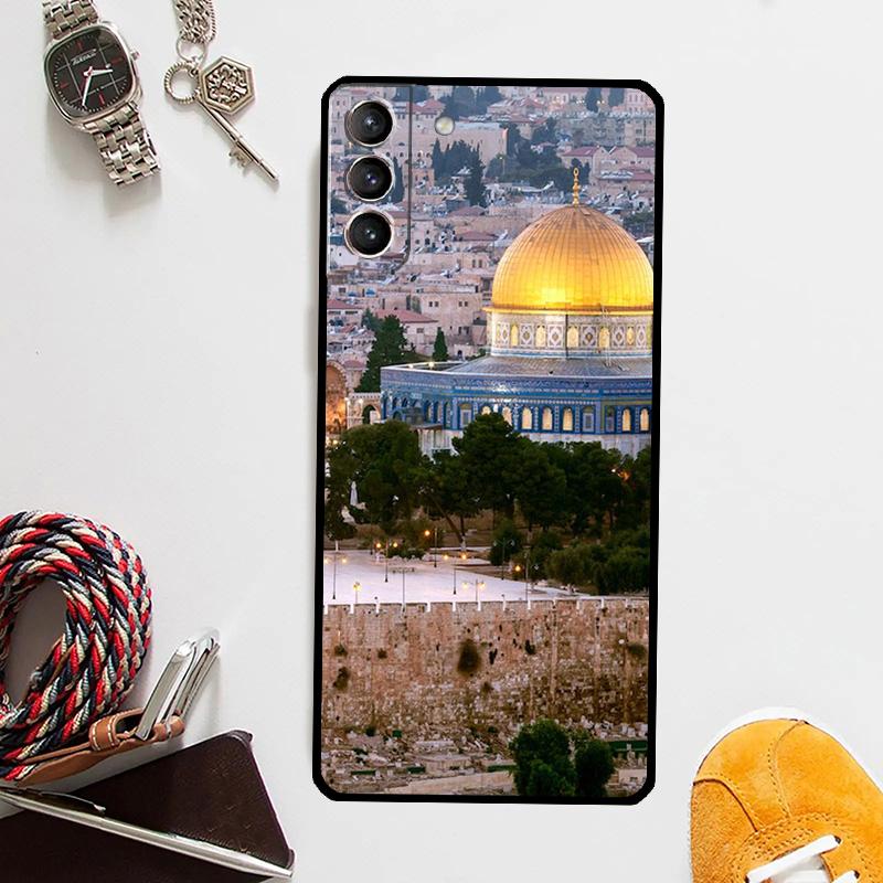 Jerusalem Building Case For Samsung Galaxy S25 Ultra S20 S21 S22 S23 Plus S24 Ultra S9 S10 S25 FE Cover Coque