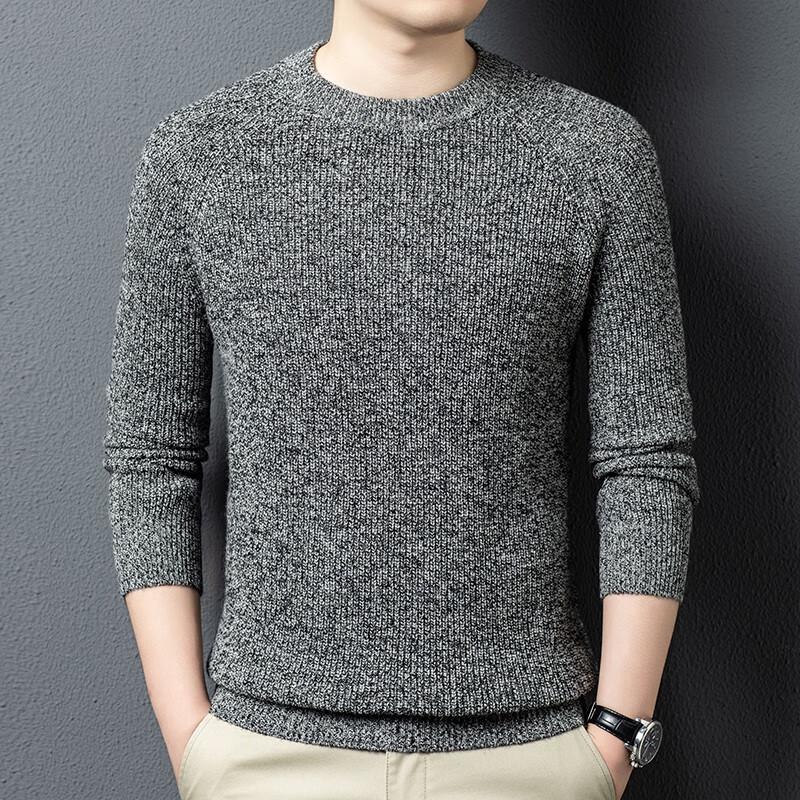 Eliten Men's 100% Wool Thick Winter Sweater