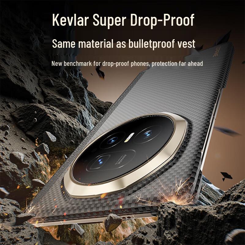 PIPIKE Kevlar Full-Body Protective Case for Honor Magic V5