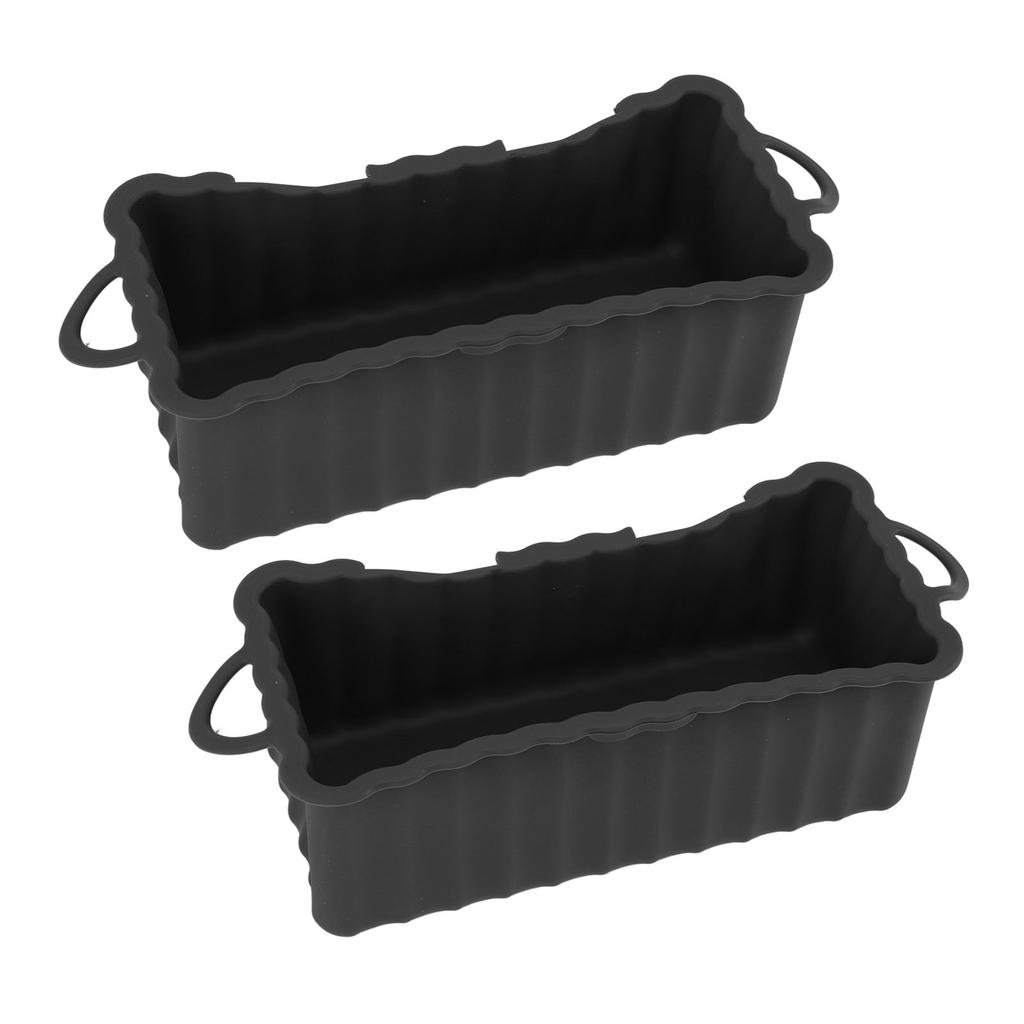 2KS Silikonová odkapávací miska na tuk pro Blackstone Griddle Opakovaně použitelná obdélníková miska na zachytávání tuku Vložka do misky pro kempování Grilování
