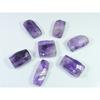 266Cts. Natural Amethyst Druzy Octagon Cabochon Loose Gemstone 07Pcs Lot C-1255