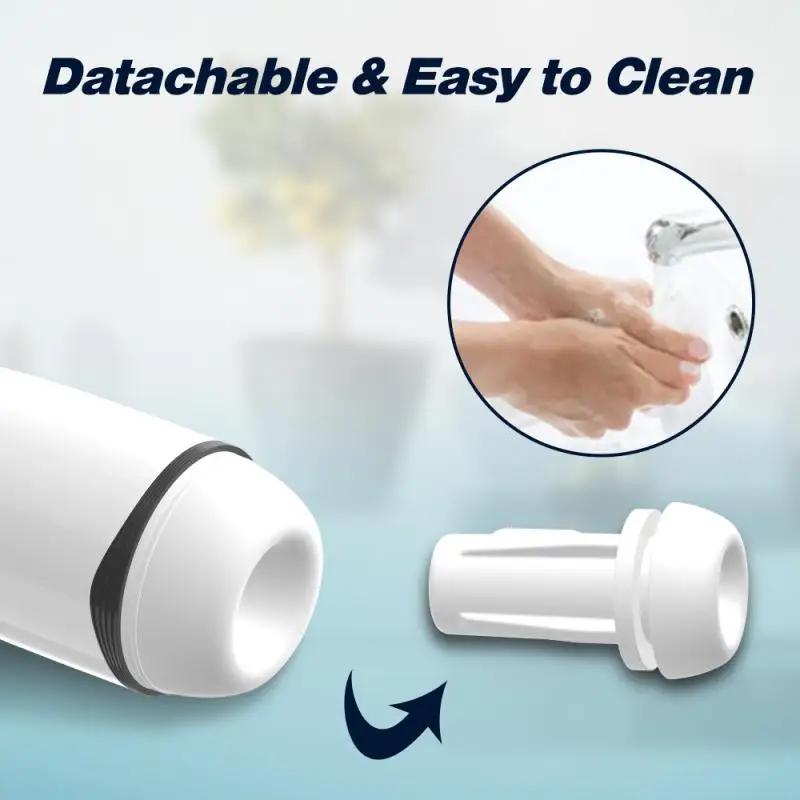 Вакуумная Симуляция Орального Секса Тренажер для Задержки Эякуляции Мужские Игрушки для Взрослых Автоматический Мужской Мастурбатор Вибрирующая Сосущая Машина