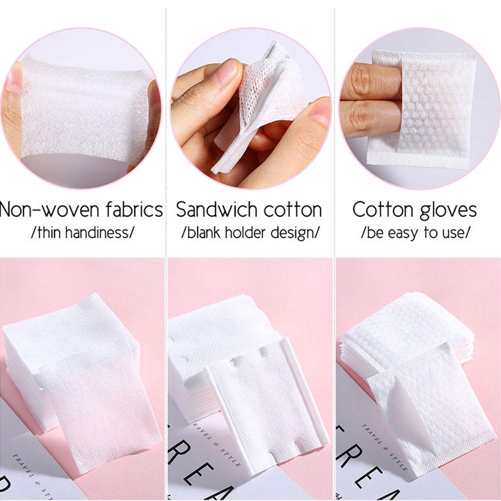 Doppelseitige Gesichts-Wattepads Dehnbar Verdickt Make-up Entferner Watte Für Feuchtkompressen Gesichts-Spa Kosmetik Make-up Werkzeuge