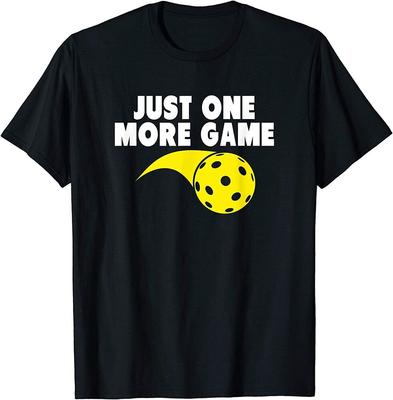Pickleball Just One More Game Unisex T-Shirt
