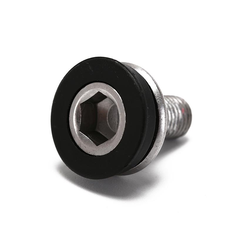 2Pcs Cycle Bike Bicycle Capless Bottom Bracket Axle Crank Arm Bolts M8 Screw