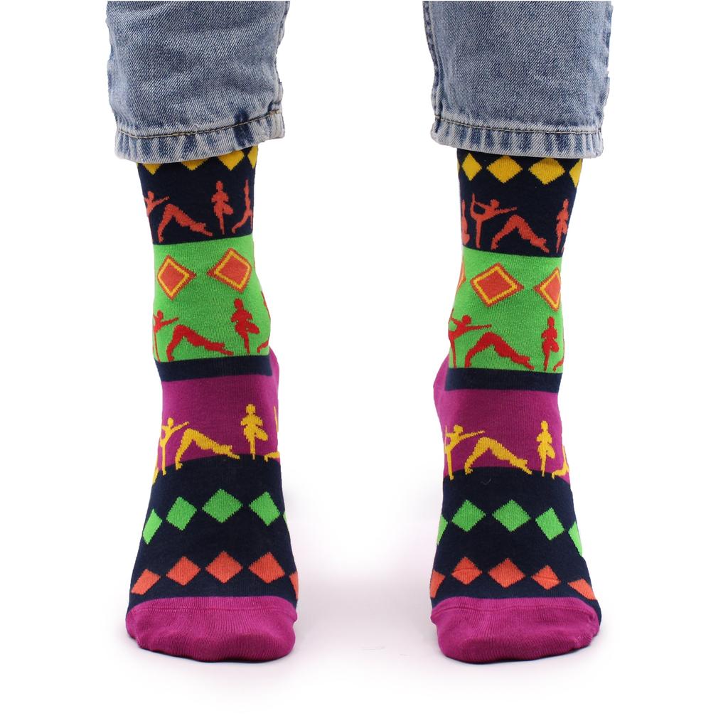 2x Yoga Socks Small/Medium – Yoga Poses