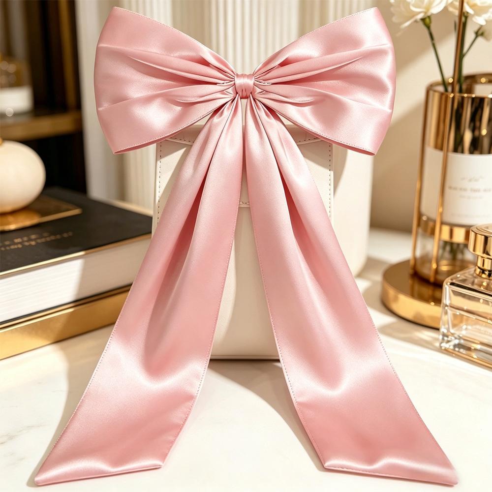 Large Bow Themed Party Decorations Christmas Tree Topper Bow Ribbon for Christmas Wedding Birthday Party Wall Pendant Decor 1PC