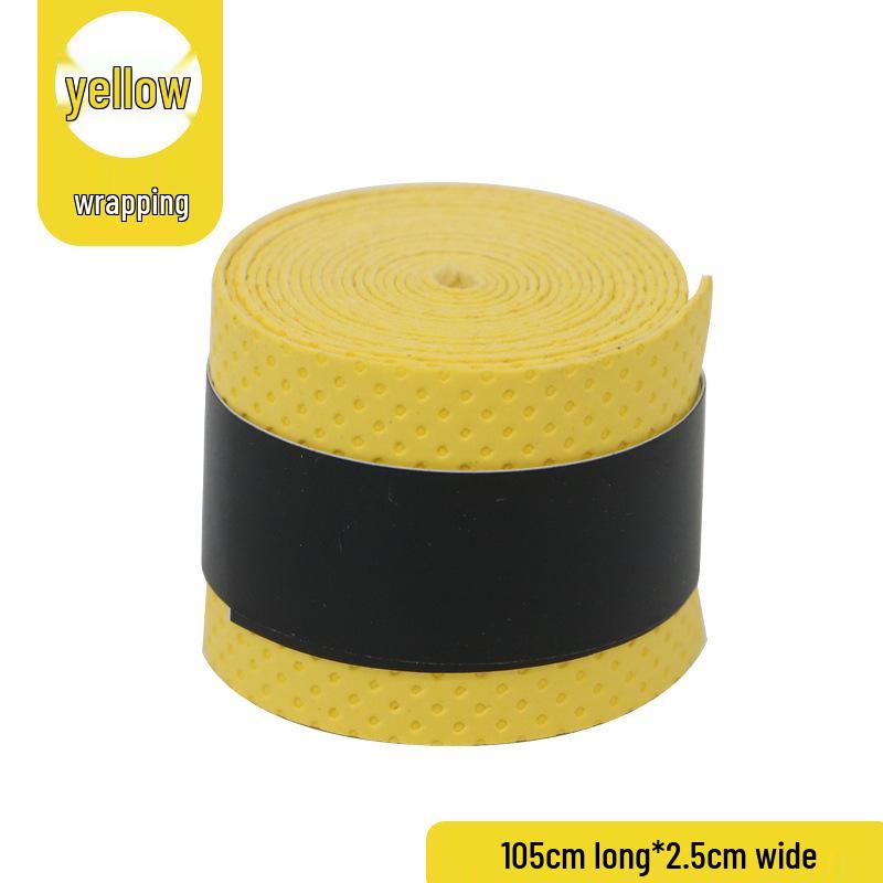 Badminton Racket Anti-Slip Sweat-Absorbent Overgrip with Embossed Dimple Design