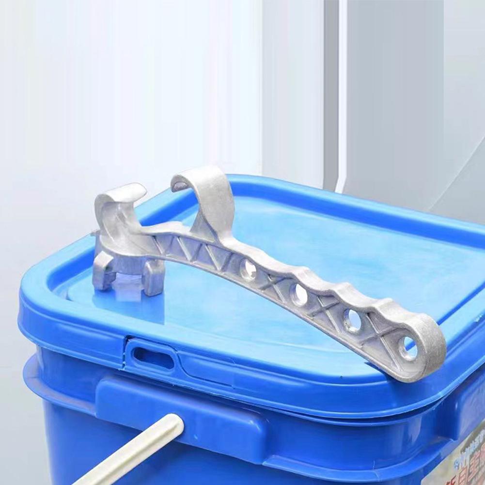 Multifunktions Metall Eimeröffner Aluminium Eimer Farbeimer Deckel Dosenöffner Gallonen Eimer Öffner Eimerdeckel Schraubenschlüssel